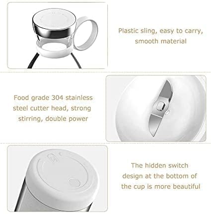 Mini USB Rechargeable Mixer Portable Juice Blender Bottle