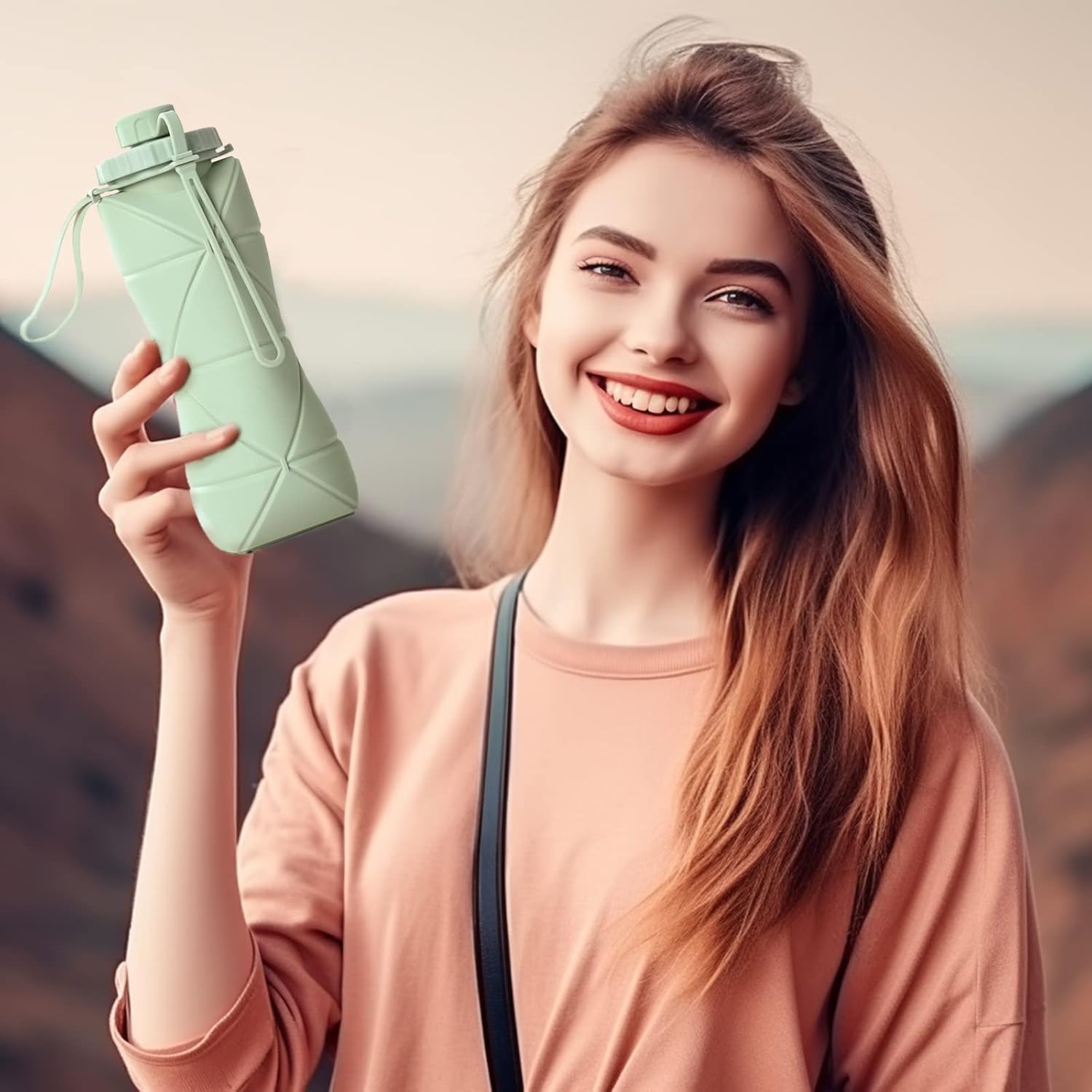Foldable Silicone Water Bottle